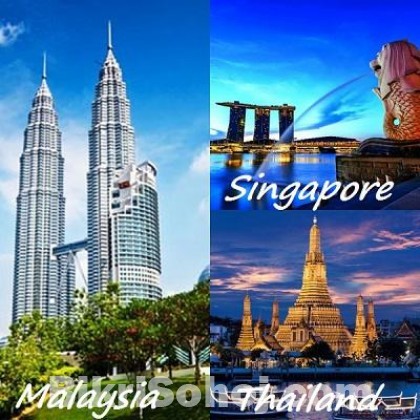 Singapore-Malaysia-Thailand 6 Days / 5 Nights Tour Package